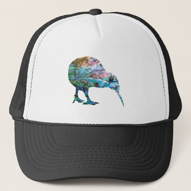 CASQUETTE NEW ZEALAND KIWI PAUA (Devant)
