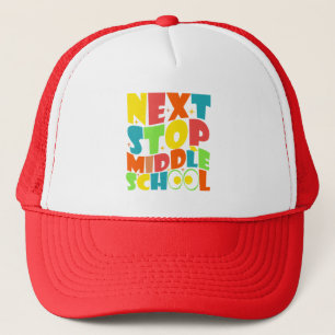 Casquette Next Stop Middle School Drôle Sayens Enfants
