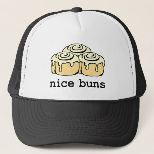 Casquette Nice Buns Cinnamon Roll Funny Dessin de dessin ani