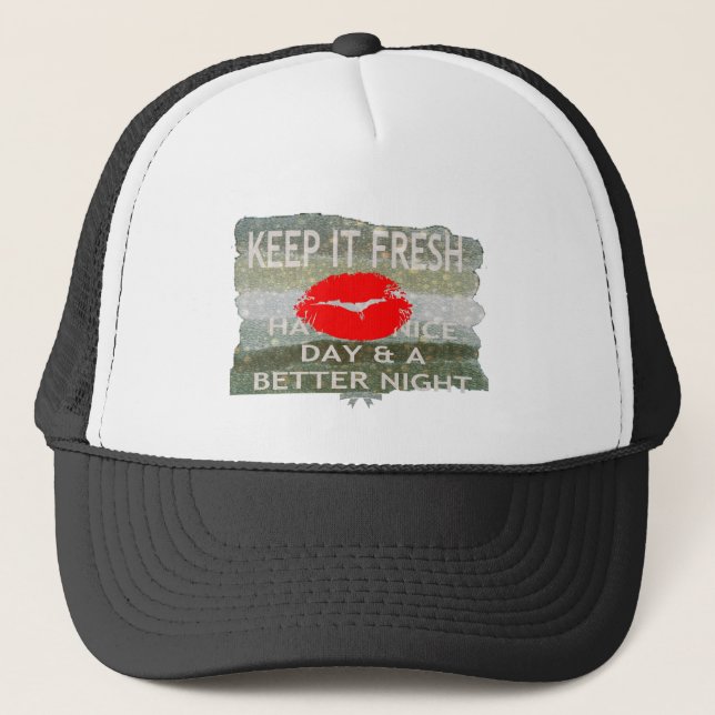 Casquette Nice et parfait enregistrer la date (Devant)