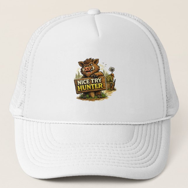Casquette Nice Try Hunter (Devant)