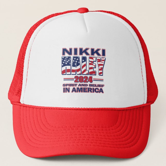Casquette Nikki Haley - Pour le président 2024 (Devant)
