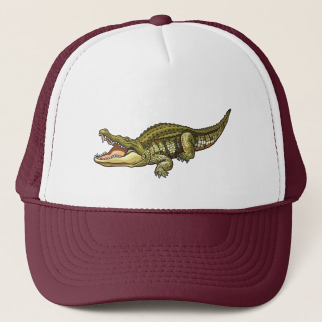 Casquette Nile crocodile (Devant)