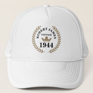 Casquette N'importe quel âge d'anniversaire Vintage