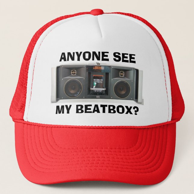 Casquette N'importe qui voient mon Beatbox ? (Devant)