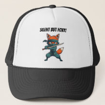 Ninja Fox Baseball Cap – Cute Martial Arts Fox Hat