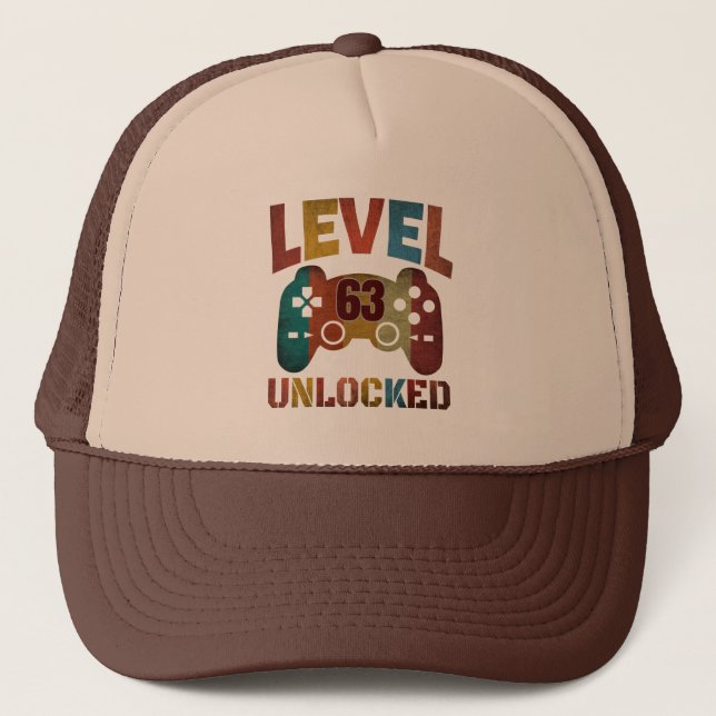 CASQUETTE NIVEAU 63 DÉBLOQUÉ   (Devant)