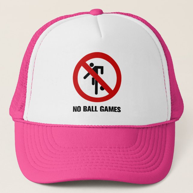 Casquette NO Ball Games ⚠ Thai Park ⚠ (Devant)