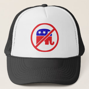 CASQUETTE NO GOP - ANTI REPUBLICAN ELEPHANT