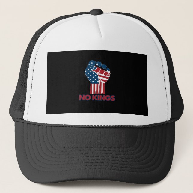 Casquette No Kings Anti Classic Retro Style (Devant)