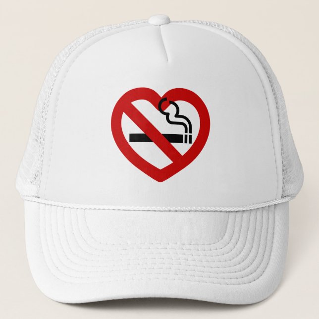 Casquette No Love For Smoking Sign (Devant)
