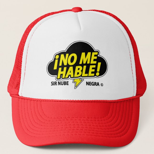 Casquette NO ME HABLE (una mama dominicana) (Devant)