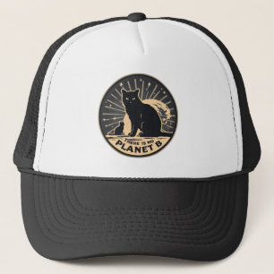 Casquette No Planet B Black Bear Eco Environmental