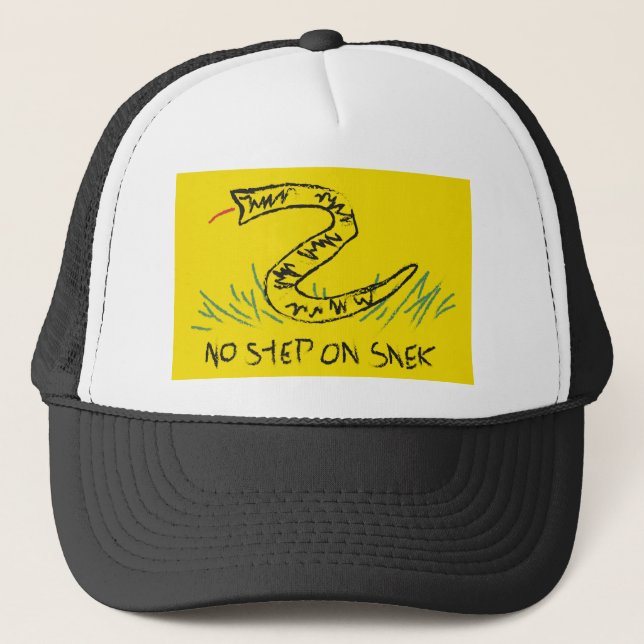 Casquette No Step on Snek Gadsden Flag (Devant)