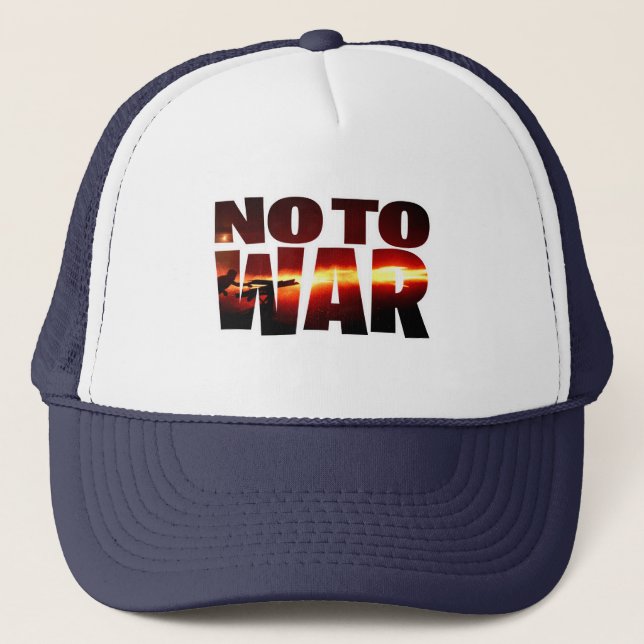 Casquette No To War T-Shirt (Devant)