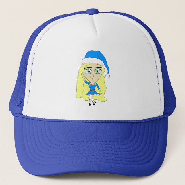 Casquette Noël chibi  (Devant)