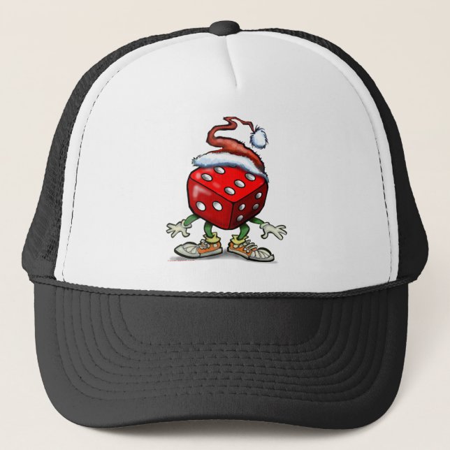 Casquette Noël de casino (Devant)