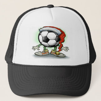 Casquette Noël de football
