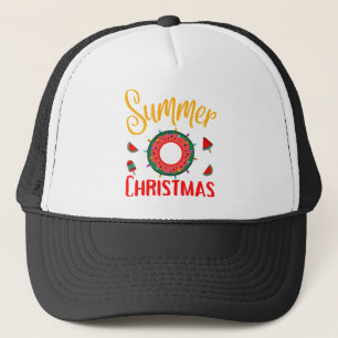 Casquette Noël d'été