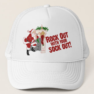 Casquette Noël drôle le père noël