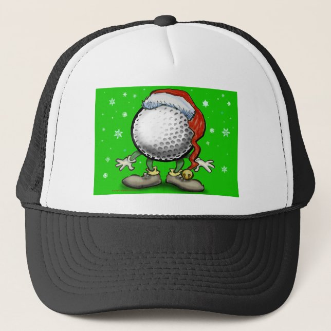 Casquette Noël du golf (Devant)