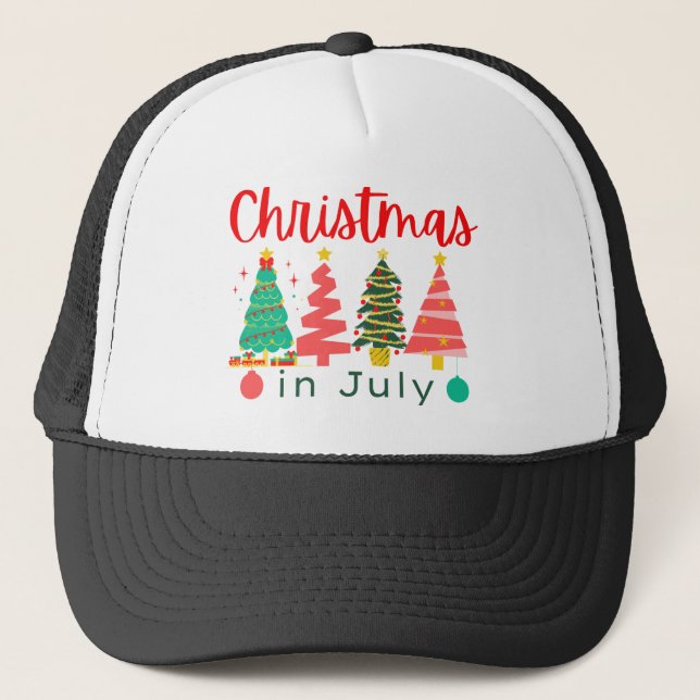Casquette noël en juillet (Devant)