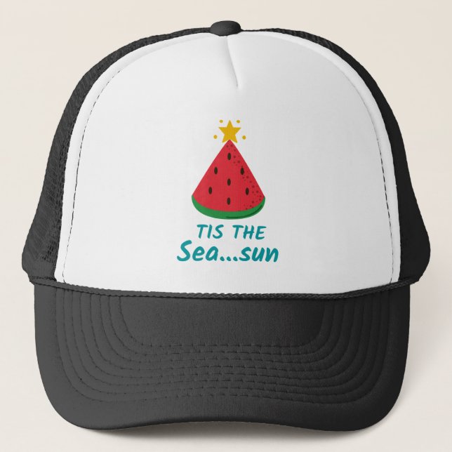 CASQUETTE NOËL EN JUILLET C'EST LA SAISON (Devant)