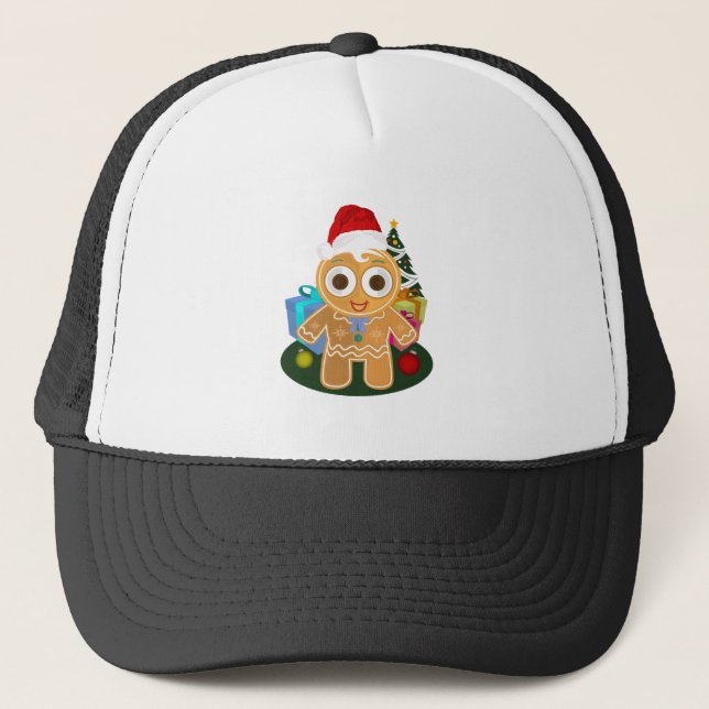 Casquette Noël - Ginger Pread Man (Devant)