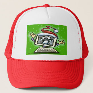 Casquette Noël informatique