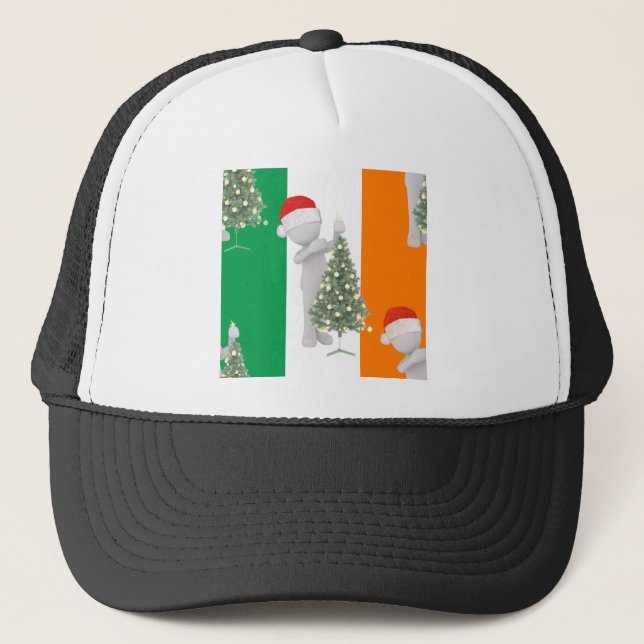 Casquette noël irlandais (Devant)