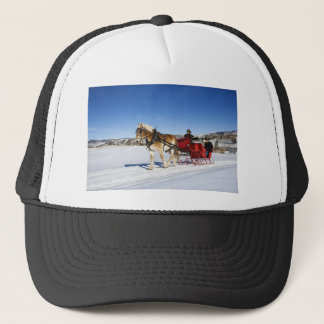 Casquette Noël occidental - Noël Sleigh de cheval