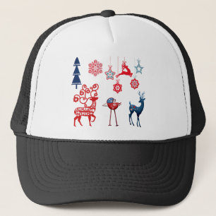 Casquette Noël scandinave Scandivian Noël Scandivian