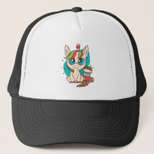 Casquette Noël Unicorne