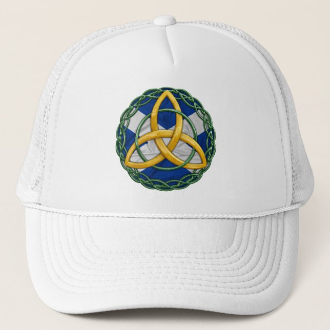 Casquette Noeud celtique de trinité (Devant)