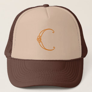 Casquette Noeud celtique Personnalisé C initial
