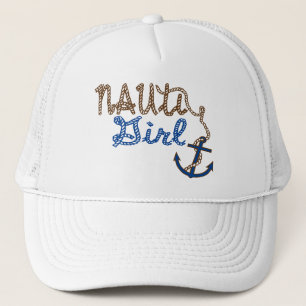 Casquette Noeuds de corde fille Nauti et Ancre
