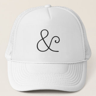 Casquette Noir américain d'impression typographique de