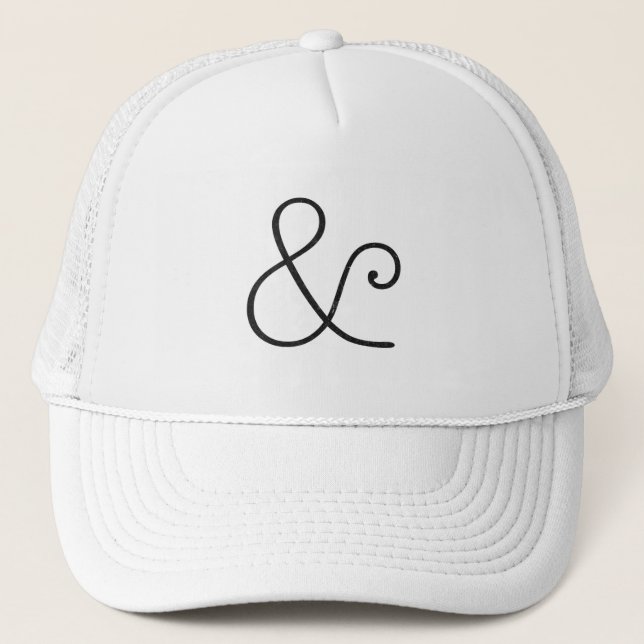 Casquette Noir américain d'impression typographique de (Devant)