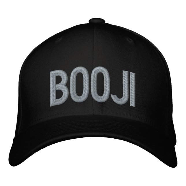 CASQUETTE noir BOOJI (Devant)