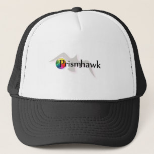 Casquette noir de logo de Prismhawk
