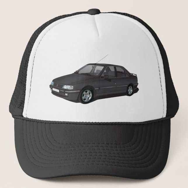 Casquette Noir de Peugeot 405 (Devant)