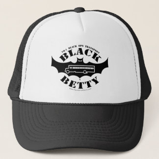 Casquette noir d'équipage de Betty