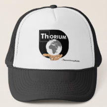 Casquette noir et blanc de thorium