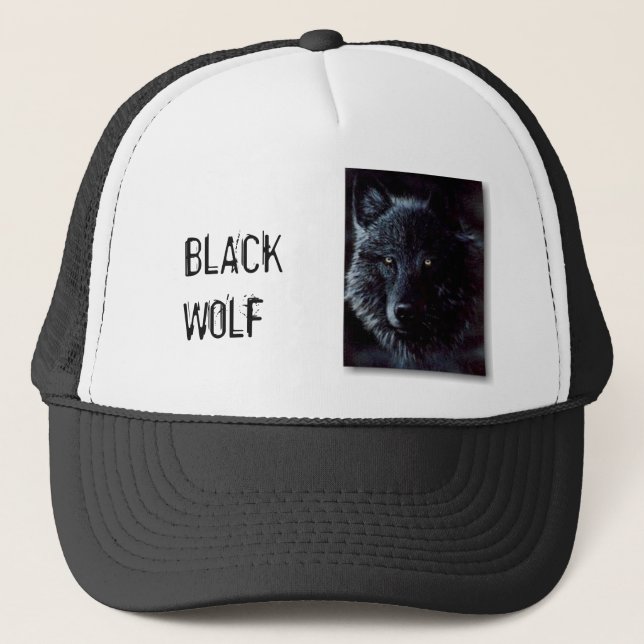 Casquette noir-loup, LOUP NOIR (Devant)