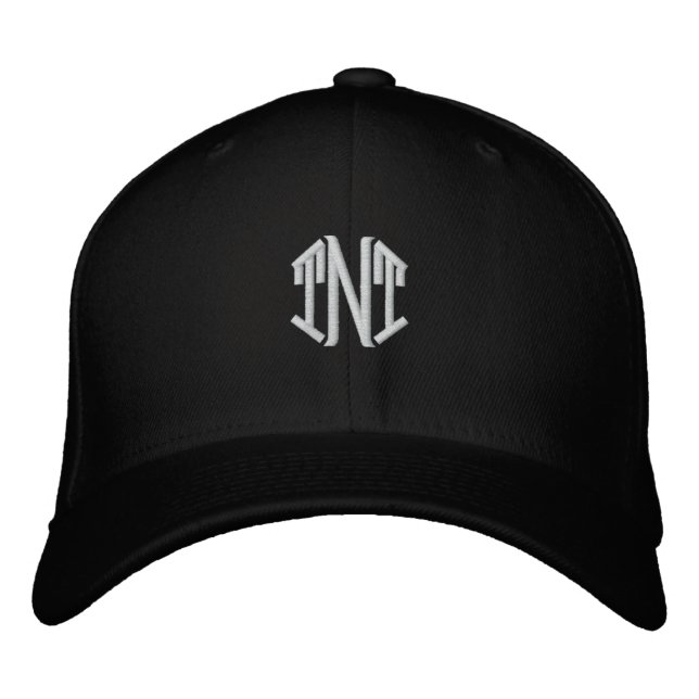 casquette noir "TNT" (Devant)
