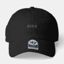 Casquette noire élégante pour hommes avec broderie