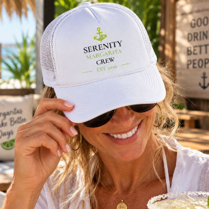 Casquette Nom de bateau personnalisé Équipage Margarita Naút