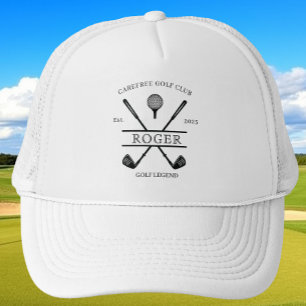 Casquette Nom de club de golf classique