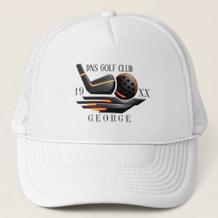 Casquette Nom de club de golf personnalisé Classique