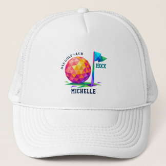 Casquette Nom de club de golf personnalisé Classique